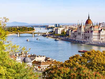 Lüftner Cruises Amadeus Reise RouteDonau Kreuzfahrt ab Passau bis Budapest