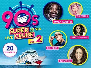 90s Super Cruise - die AIDA 90er Kreuzfahrt Party 2023 auf der AIDAluna