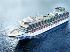 Princess Cruises Asien Reise RouteOstasien Kreuzfahrt ab / bis  Yokohama