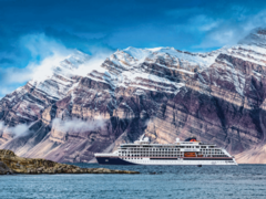 Hapag Lloyd Cruises Falklandinseln Reise RouteExpedition Antarktis - Große Expeditionsroute ab Montevideo