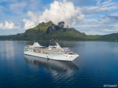 PONANT Bora Bora Reise RouteSüdsee Kreuzfahrt ab / bis  Papeete