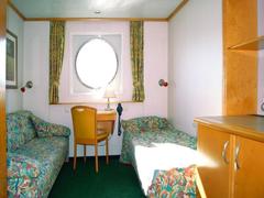 Außenkabinen - 2-Bett Kabine Hauptdeck