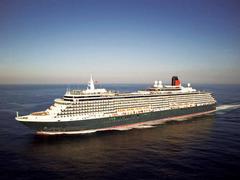Cunard Spanien Reise RouteMittelmeer Kreuzfahrt ab Southampton bis Civitavecchia / Rom